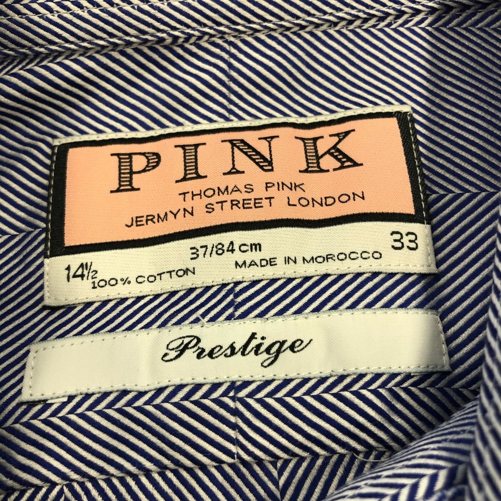 Thomas Pink Cufflink Shirt